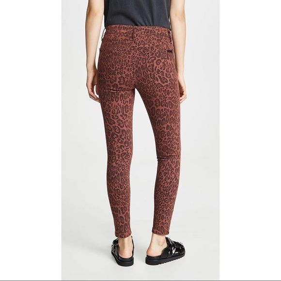 NWT Joe’s Jeans The Charlie Cheetah Print High Rise Skinny Jean - Picture 4 of 10